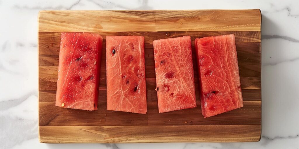 Chopped Watermelon